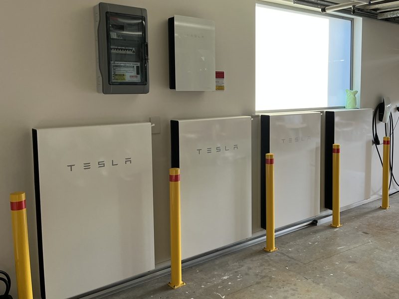 powerwall 2 x4 & ev charger